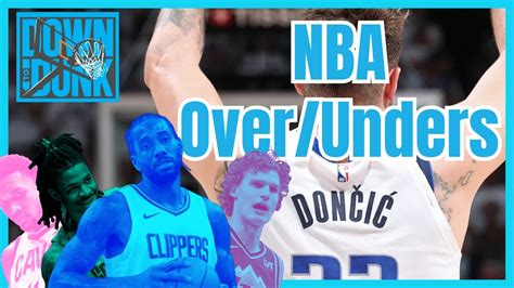 nba over unders online